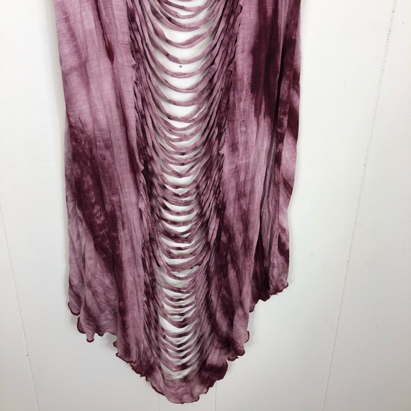 Glitz Tie Dye Cut Out Tank Sz M - Picture 9 of 9